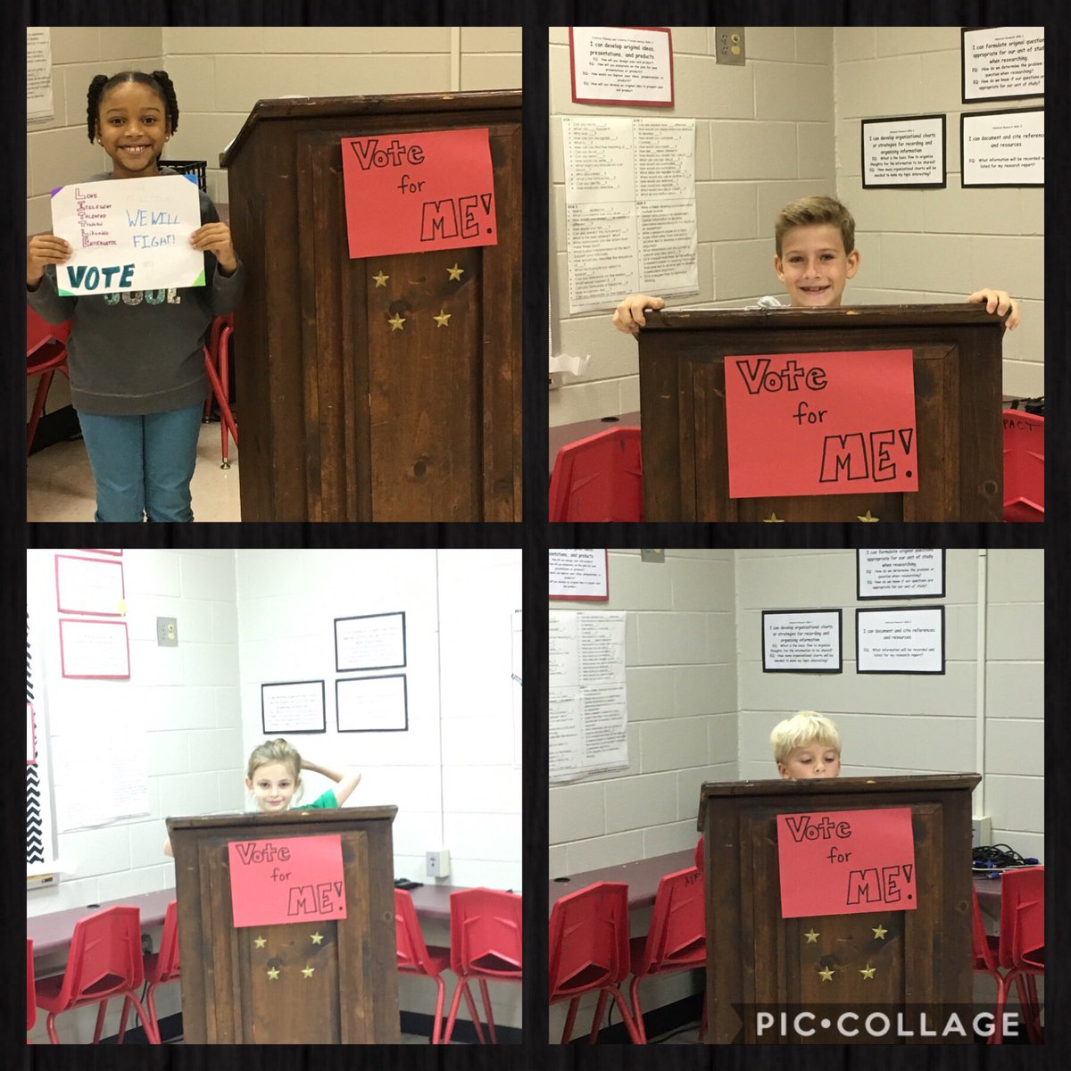 MindMotiv8ing's tweet photo. Third grade MPACT mock election #electionday #votingforthefuture @GCSSK12 @GCSS_CAA https://t.co/CJtSQ6a292