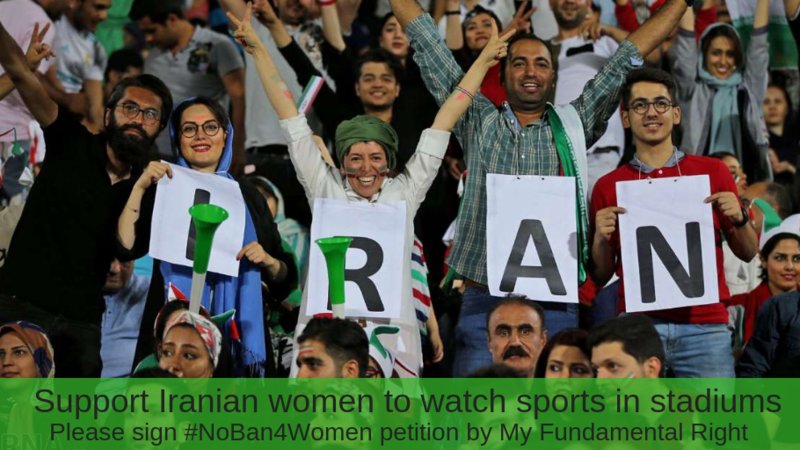 SpitfireSays's tweet photo. Support Iranian Women to Watch Sports in Stadiums #NoBan4Women

https://t.co/c7cl64NvZM https://t.co/usZiAKfjpW
