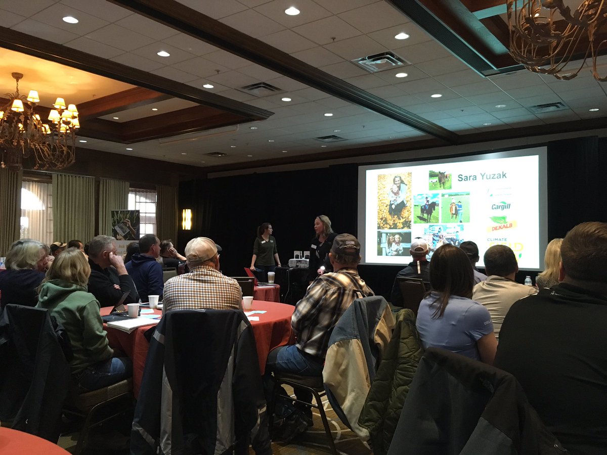 TindallCorbin's tweet photo. Kicking off Agritrade week with some @FieldViewCanada training on how to use data to make smart operations decisions! https://t.co/ETu3ZRmBMx