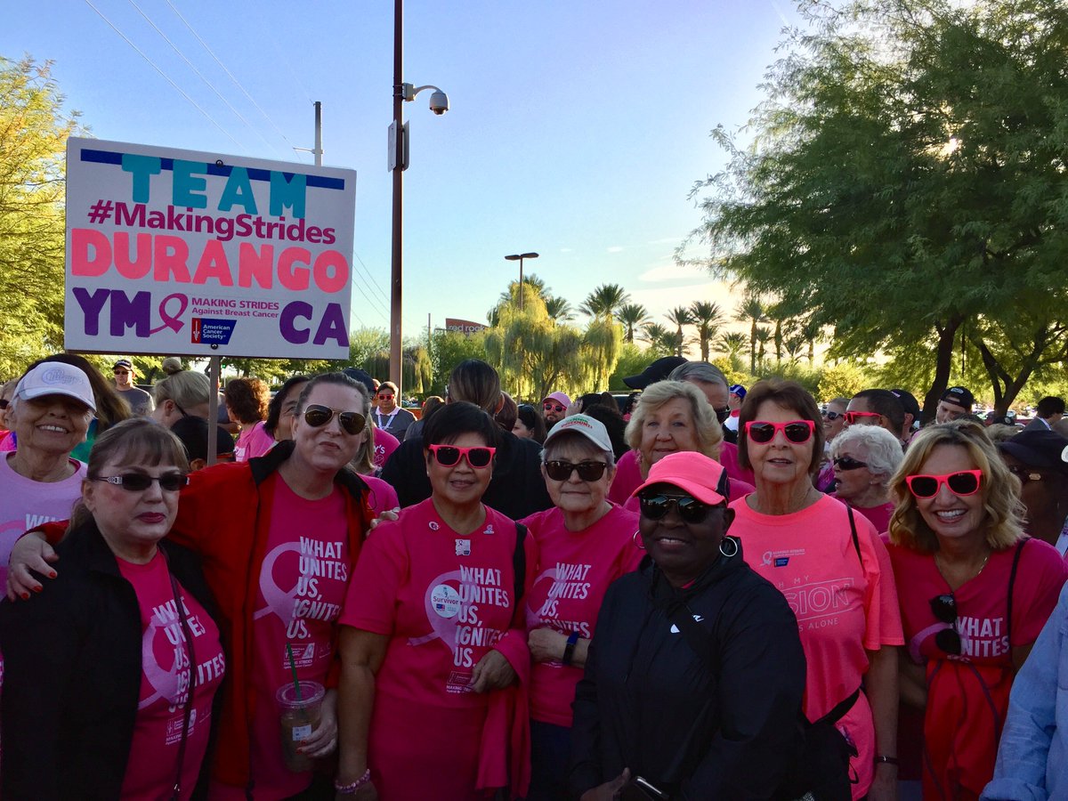 Our Durango Hills Y AOAs supported <a href="/MakingStridesLV/">Making Strides LV</a> on Oct 28 at <a href="/redrockcasino/">Red Rock Casino Resort & Spa Las Vegas</a> and raised over $500 to #KissBreastCancerGoodbye! Way to support our #LasVegas community! #ForABetterUs #BeCauseY #LivingOurCause <a href="/livingourcause/">Y Staff & Volunteers</a>