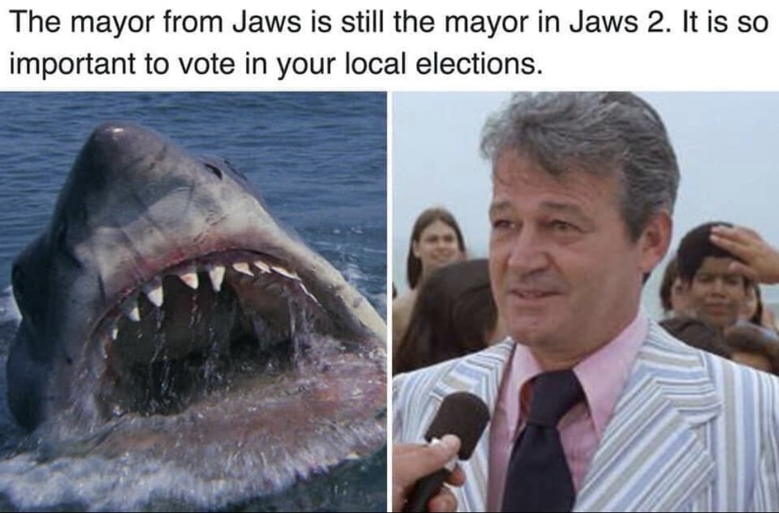 This is what happens when you don't vote...

#ElectionDay #IVoted #GoVote #VoteToday #VotingMatters #Vote2018 #MidtermElections2018 #BeAVoter #Election2018 #Midterm2018