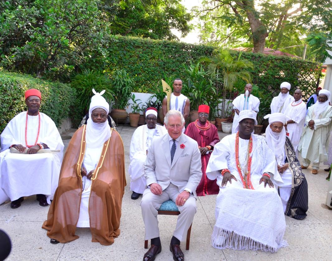 prince charles last visit to nigeria