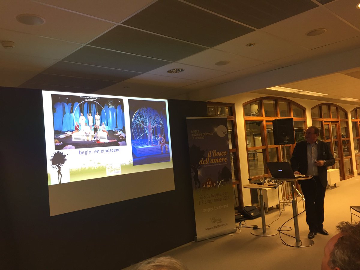 timdebondt's tweet photo. Terug- en vooruitblik op de @OperaLeusden met bestuur en sponsors. Natuurlijk op Landgoed Leusderend. Opnieuw een belevenis. https://t.co/xsp3CfbtvQ