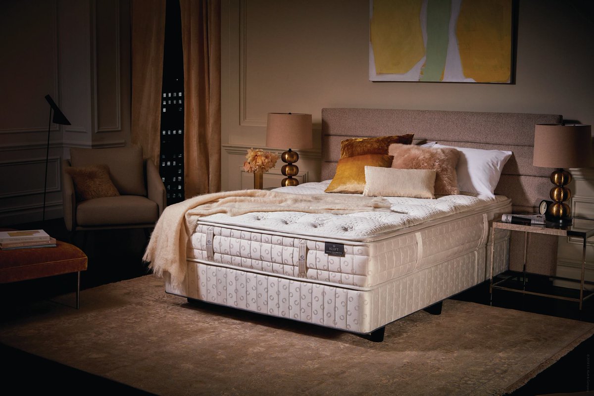 The Royal Sovereign Latex collection is crafted to excel in adaptive comfort. The surface conforms to your body with a special 4-way heavyweight knit that is unmatched in the industry. 

#Kluft #Mattress #Harrods #Bloomingdales #Luxury