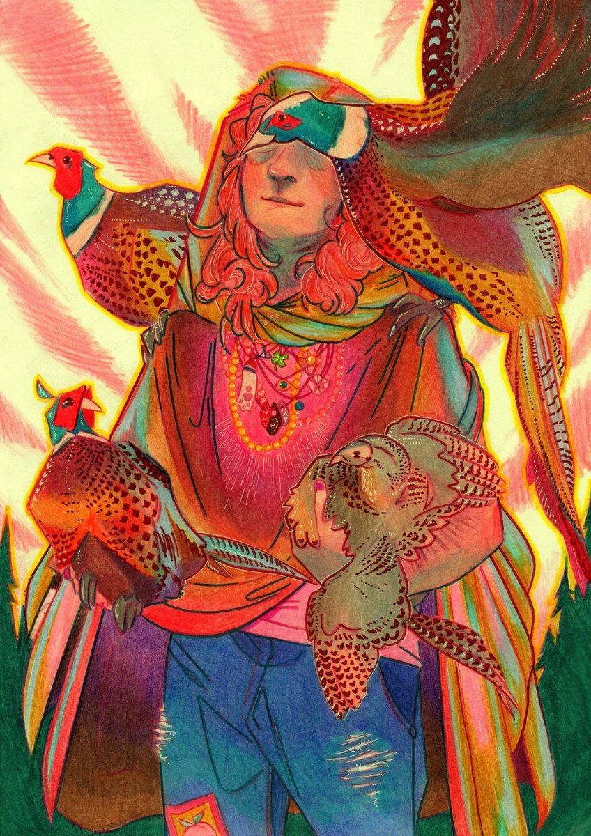 I'm gonna make this my new icon in a minute be ready !! #witchsona #traditionalart #art
