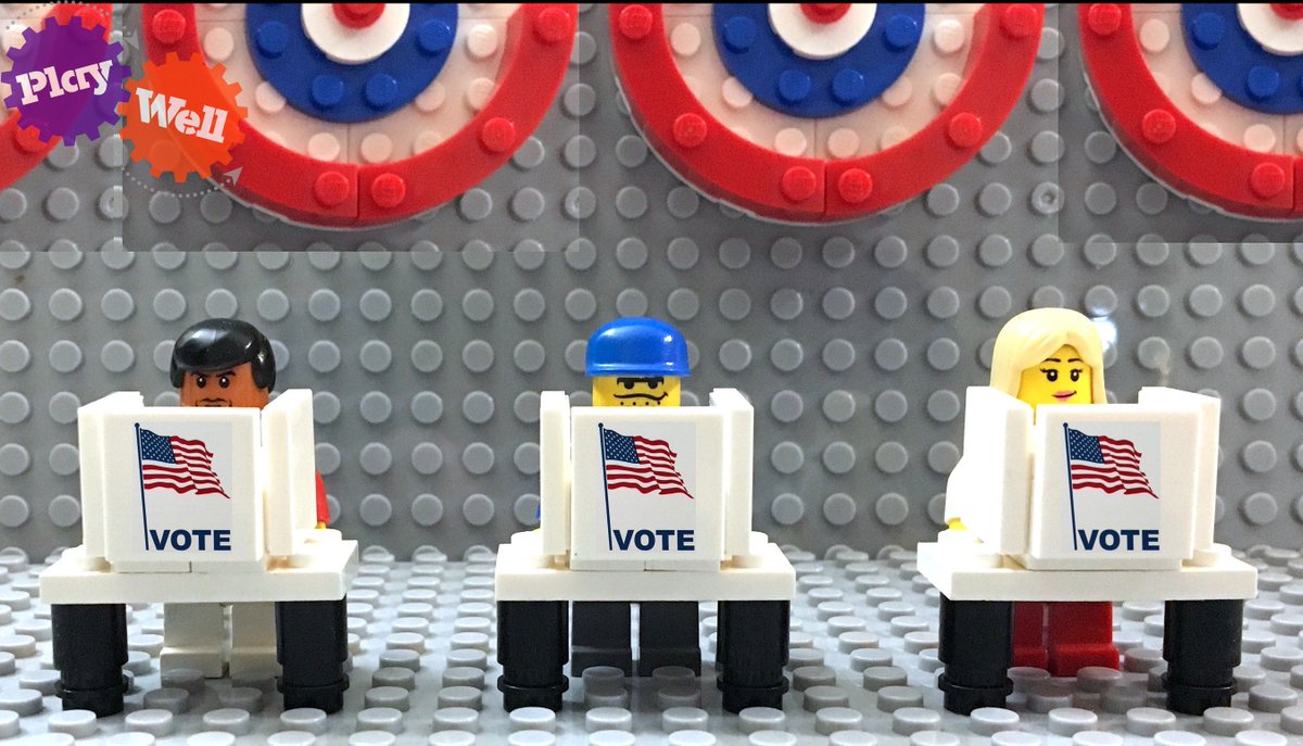 PlayWell_TEK's tweet image. Did you vote yet? #electionday #democracy #lego #votetoday #ivoted #govote #BeAVoter