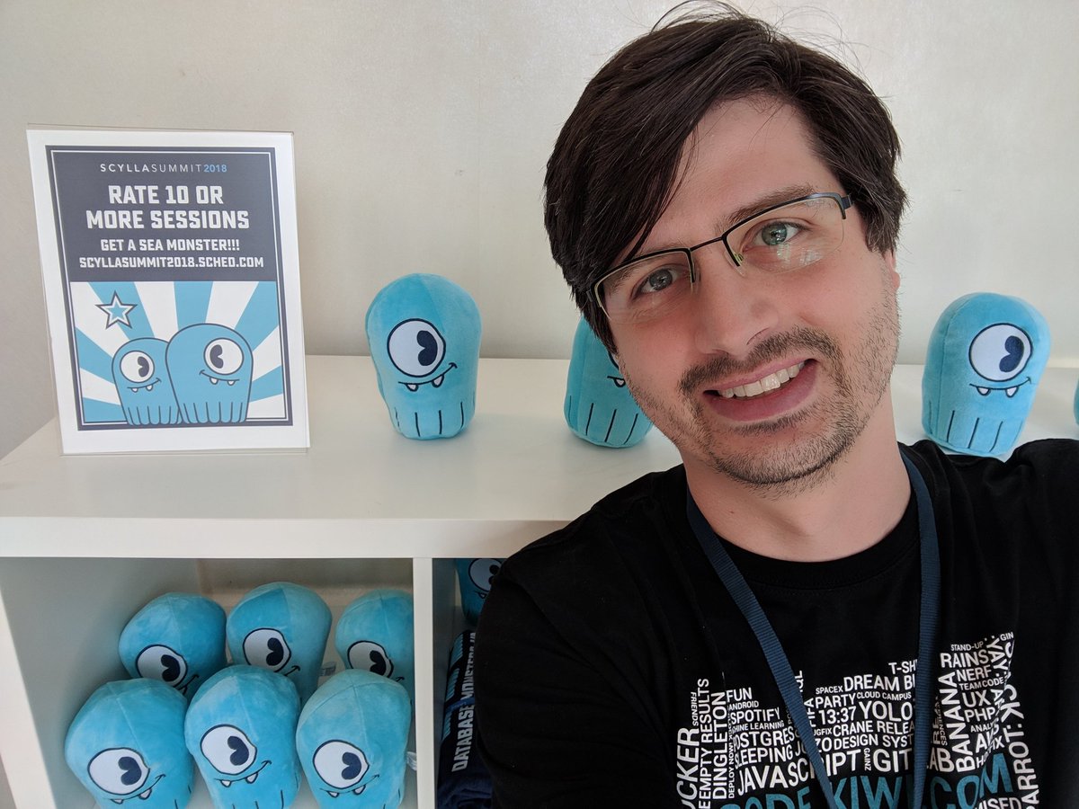 #ScyllaSummit all Db monsters unite!