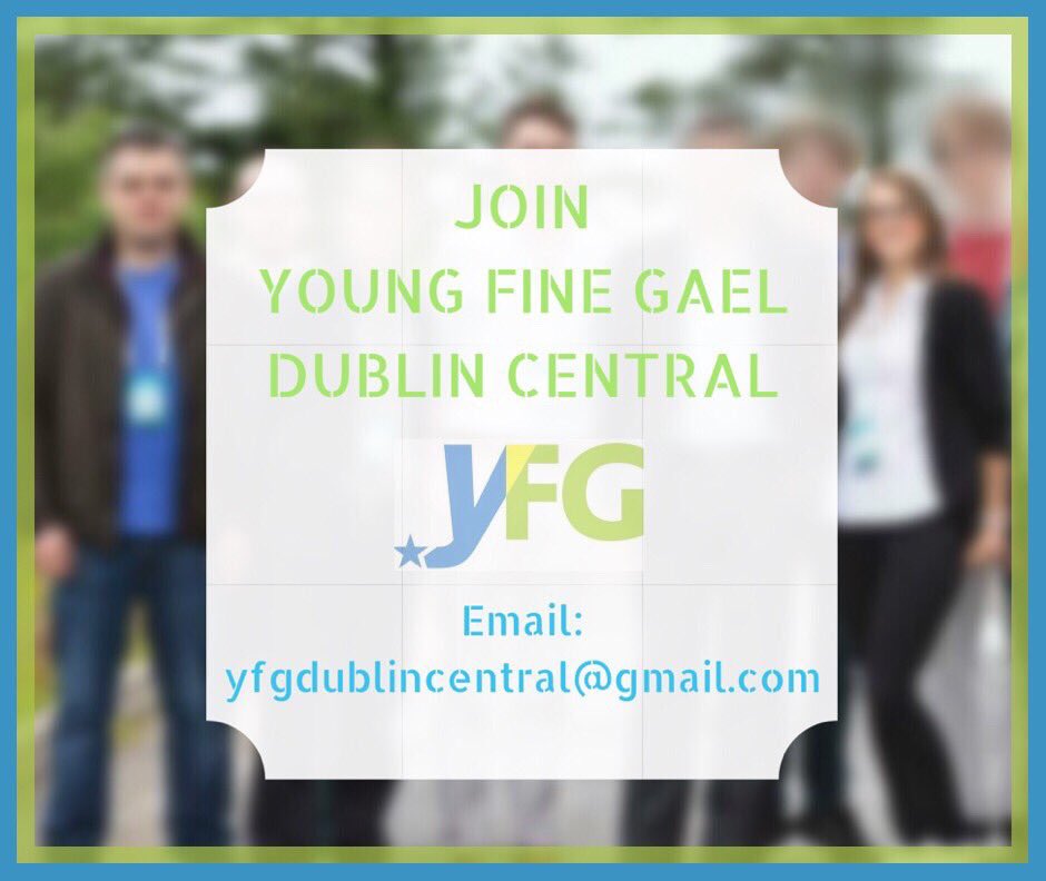 Want to join YFG Dublin Central? Please email the branch at: yfgdublincentral@gmail.com #Join @yfg #DublinCentral