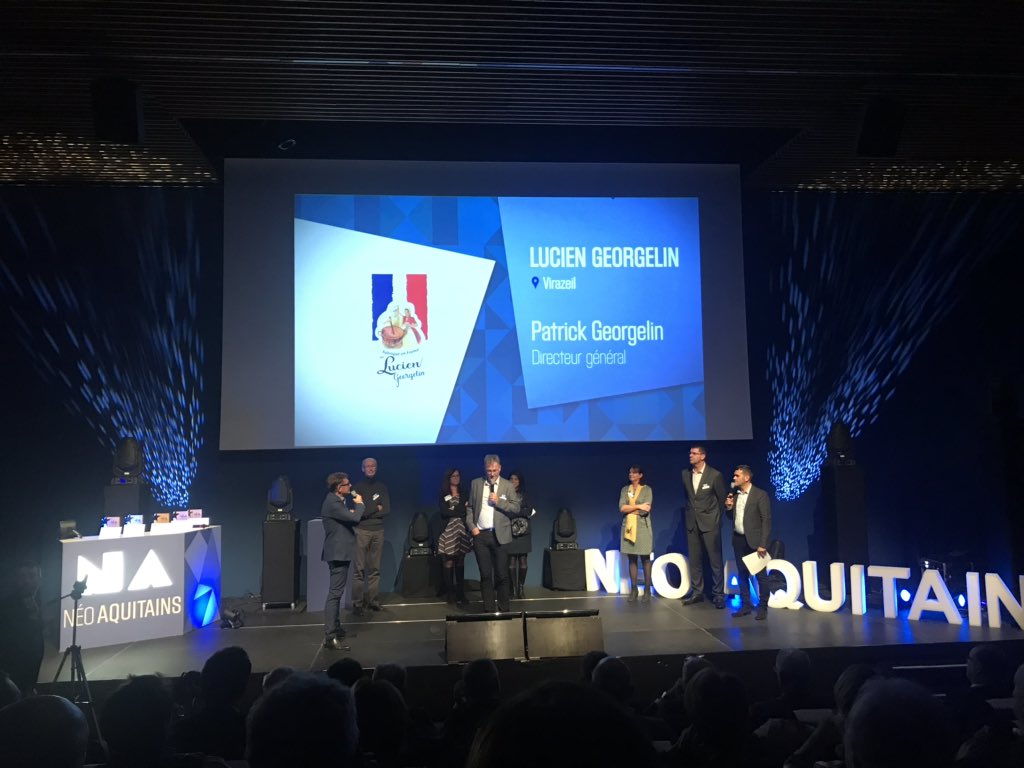 AlexandraBjn's tweet photo. #PRIXNEOAQUITAINS donnerait faim avec la mise en avant de l’entreprise @LucienGeorgelin qui ne quitte pas mes placards car cette société privilégie les filières courtes et le made in France https://t.co/8WPCG47dy2