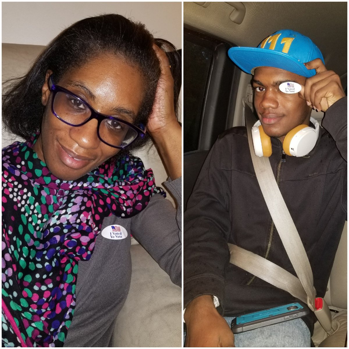 @kerrywashington Had the pleasure of taking my son to vote in him 1st election! I am so proud of him for wanting make his voice heard and understanding why it's important to do so! #votewithus