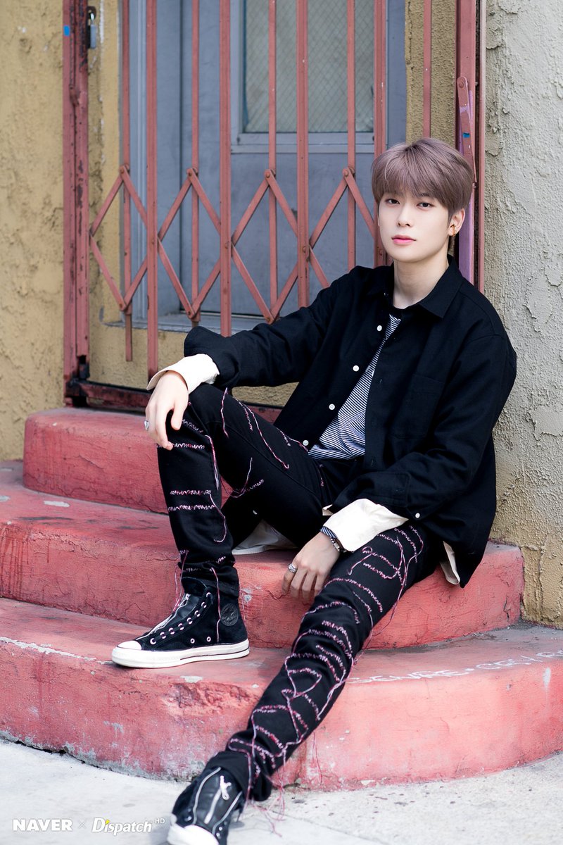 181107 Naver x Dispatch photoshoot - NCT 127 JAEHYUN in Downtown