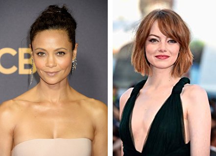   HAPPY BIRTHDAY  Thandie Newton and Emma Stone 