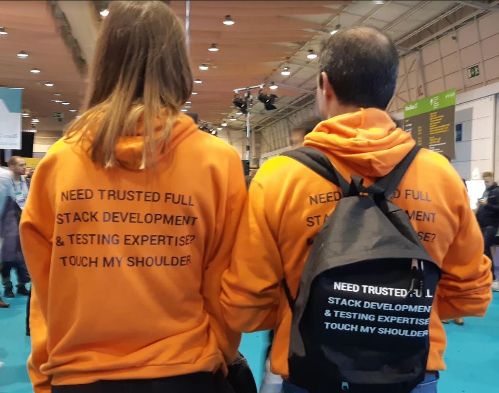 MaireMTD's tweet image. Clever marketing @cleverti #CésarFonseca #marketing #simplebuteffective #impressive #websummit2018 #taphisshoulder #taphershoulder #womenintech #technology @PaddyCosgrave @patphelan @WebSummit