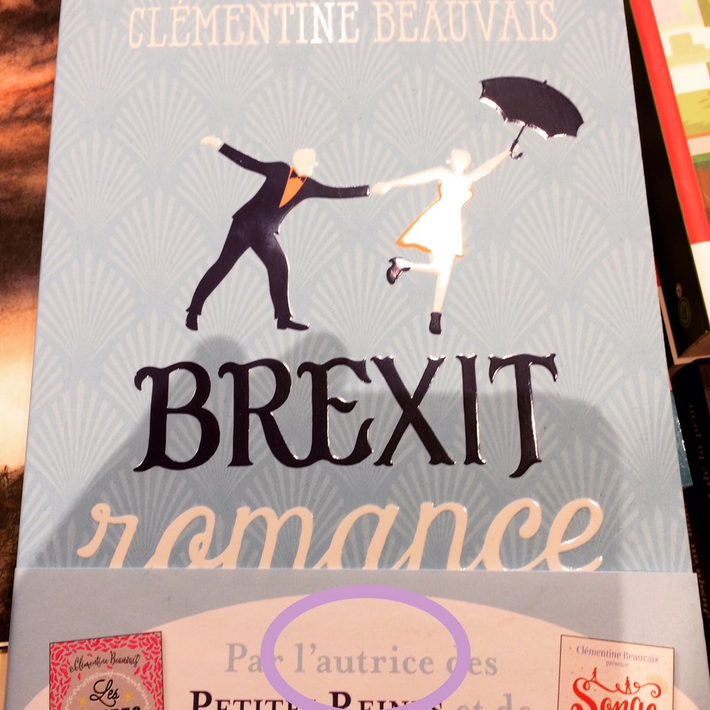 #Autrice #ItsBack #MadeMyDay and it's not even because the book talks about Brexit!!! But finally using the historical feminine name for "writer" is a big step forward!! 💪🏼🔥#ClementineBeauvais