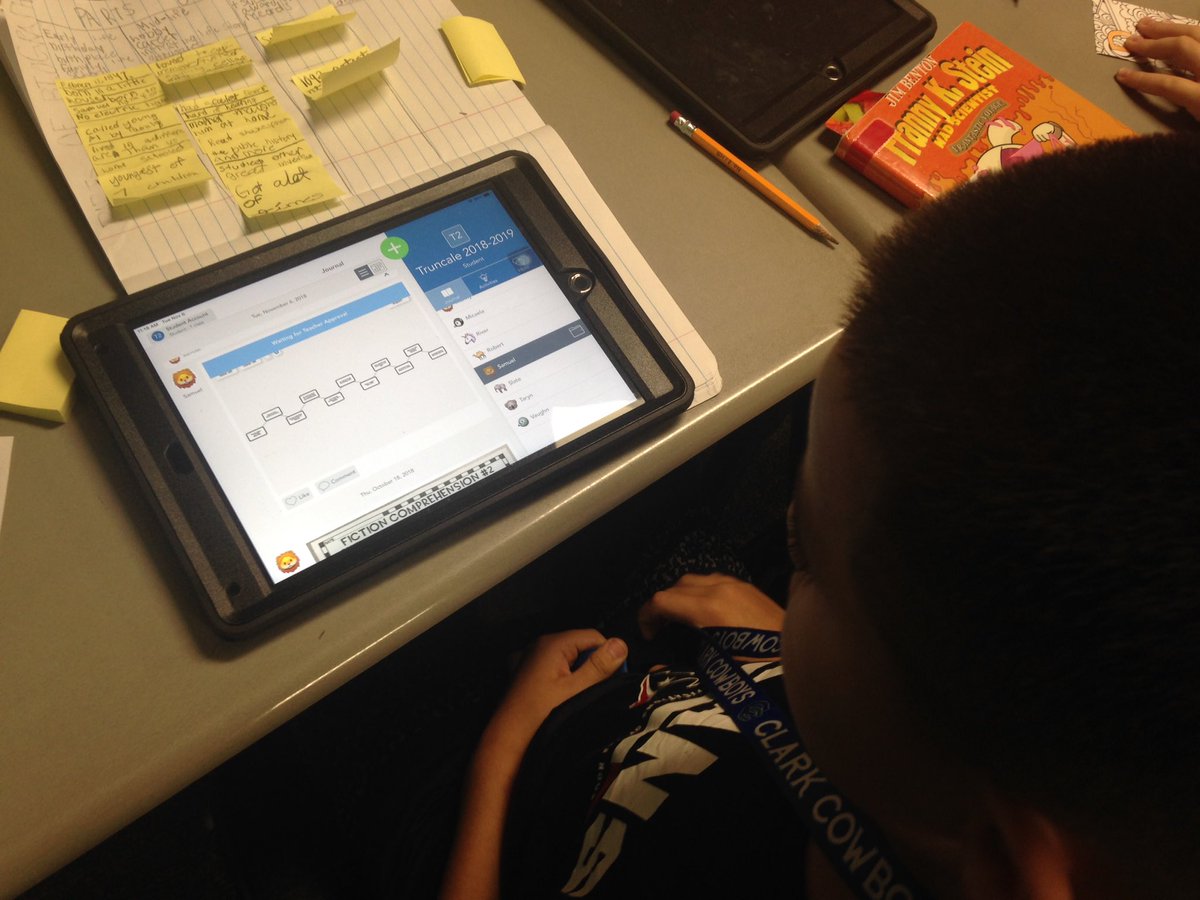 MaddenTruncale's tweet image. APP smashing day. Analyzed a biography, created a Popplet ordering events sequentially, and uploaded to SeeSaw to show off our work! (I still don't know what tag. What if I tag the wrong people? 😂🤷🏻♀️)
#gccisdEdTech #clarkcowboys