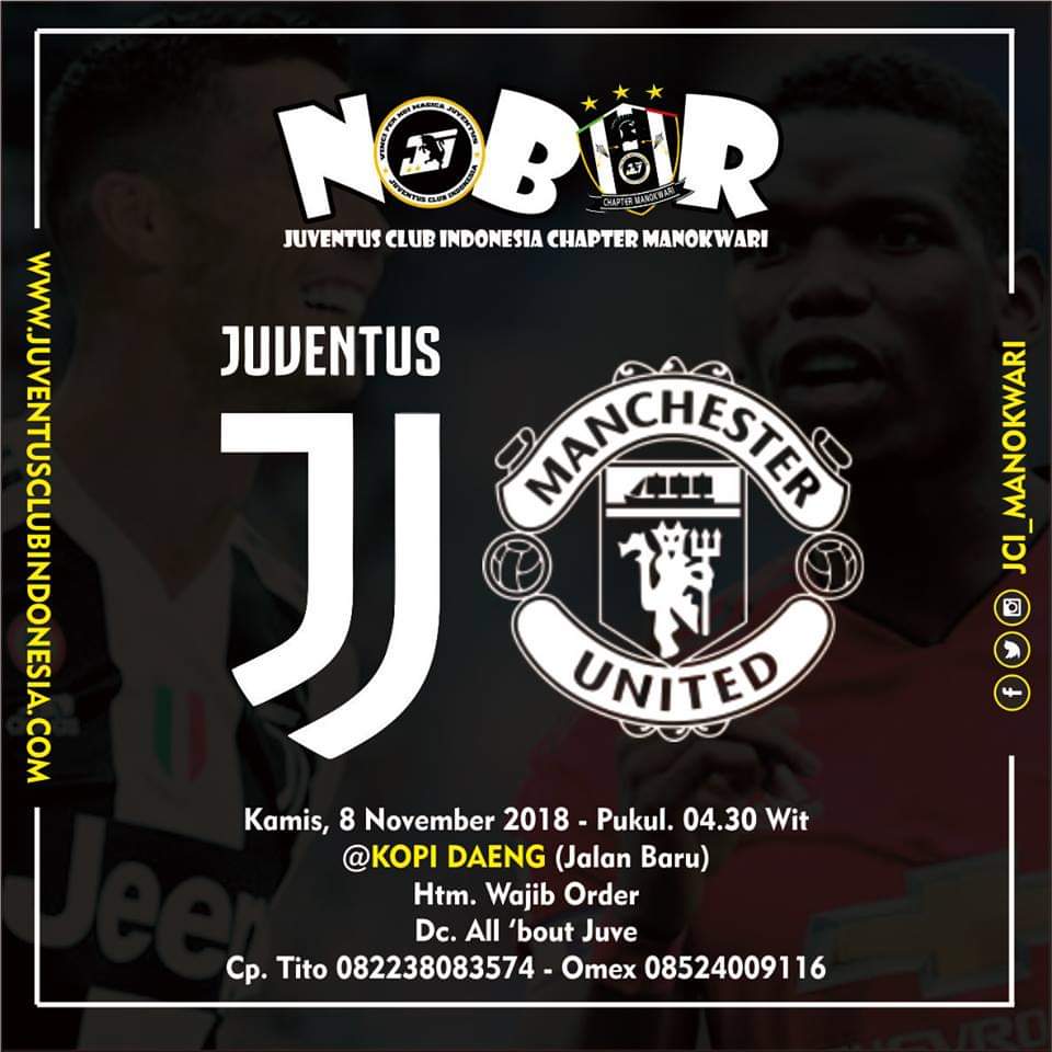 Nobar kuy 😃
Bagi Juventini di sekitaran Kab Manokwari