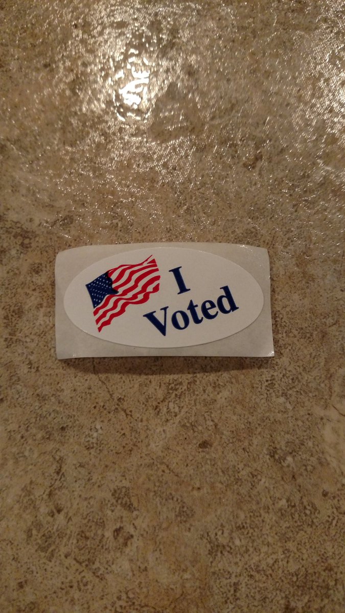 Still almost an hour to get to the polls in Illinois!! Go vote!!