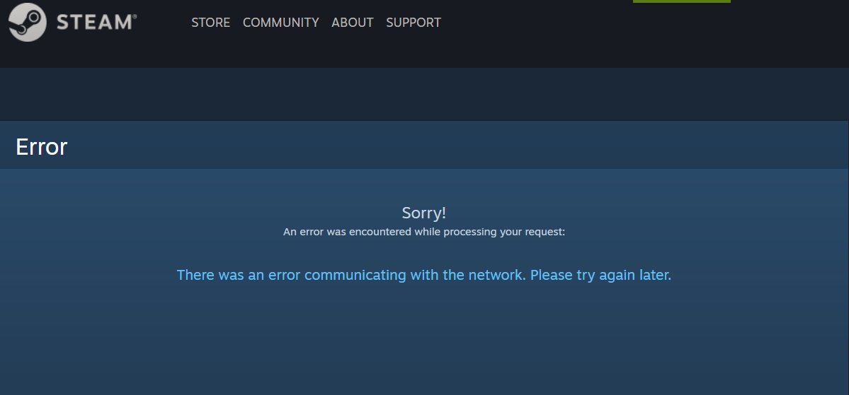 steam connection error 2018 steam connection error 2018