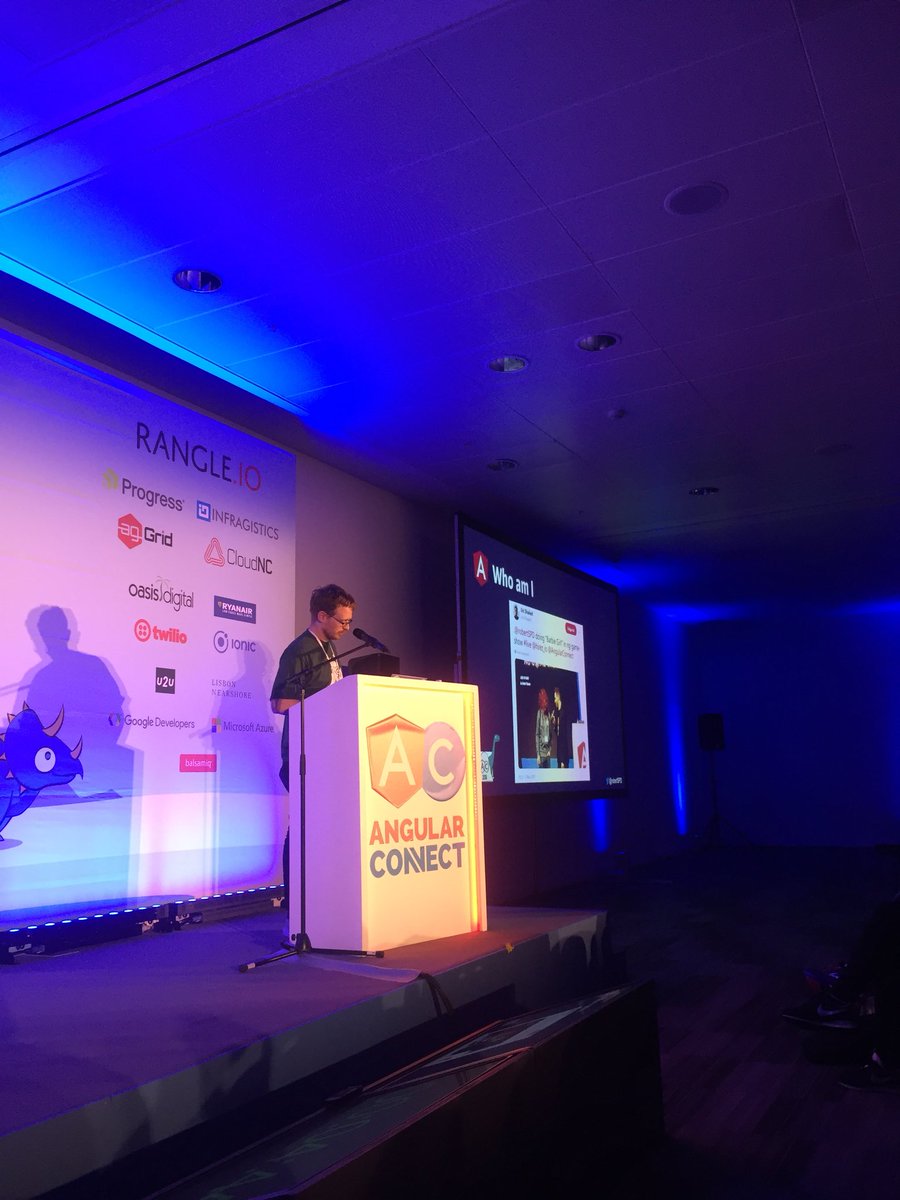 ashnita01's tweet photo. @robertSPD lightening talk ##AngularConnect2018 https://t.co/4wy2UcewGc