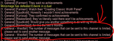 EsfandTV's tweet photo. I really hate this feature in retail WoW. It's so crippling to the chat experience it's disgusting, and I really hope it's not in WoW Classic https://t.co/36aVKVmmhw