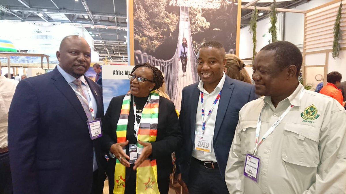 Marshall Gore (@marshallgore) on Twitter photo Visited the Zim Stand today to support ZTA at the World Travel Market Event (London).Caught up with the Min of Tourism Hon P Mpfumira who was excited about the good times ahead as Zimbabwe continues to receive record number of tourist visitors this year.<a href="/edmnangagwa/">President of Zimbabwe</a> <a href="/ZtaUpdates/">Zimbabwe Tourism Authority</a> Visited the Zim Stand today to support ZTA at the World Travel Market Event (London).Caught up with the Min of Tourism Hon P Mpfumira who was excited about the good times ahead as Zimbabwe continues to receive record number of tourist visitors this year.<a href="/edmnangagwa/">President of Zimbabwe</a> <a href="/ZtaUpdates/">Zimbabwe Tourism Authority</a>