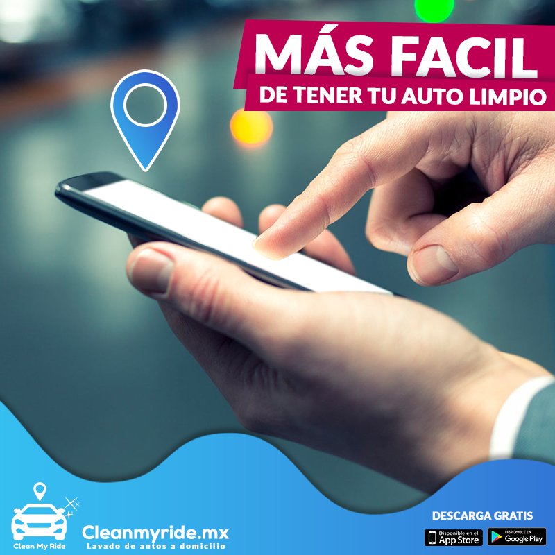 CleanMyRideMX's tweet photo. Solicita tu servicio donde quiera que estés y disfruta tu auto pide tu #CleanMyRide 🚘✨👍😲 #AutoLimpio #LavadoDeAuto #Adomicilio #Mérida
.
Descarga nuestra app 😉👉 https://t.co/ft1O6Ga2NZ https://t.co/h2oaUEthwy