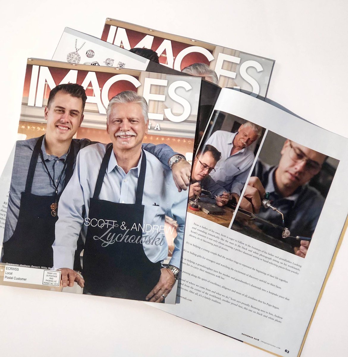 Shine bright like an Andrew Z Diamonds and Fine Jewelry ! Scott &amp; Andrew Zychowski give the community of Anthem, Arizona the gift that will last forever. Keep an eye out for their stories in your mailbox this month! 💎 ow.ly/vWuo30mrMli