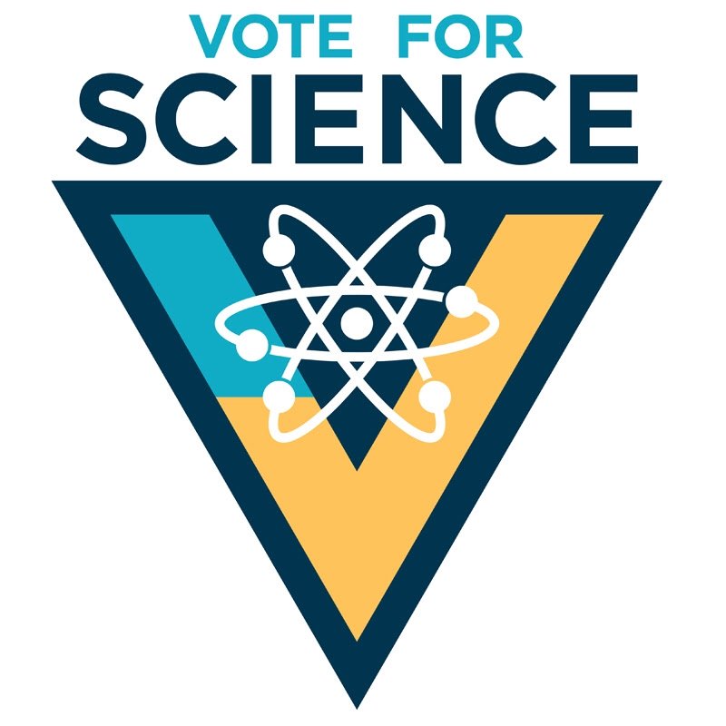 Not sure where to show up? Find your polling place at marchforscience.com/vote or text vote4science to 40649