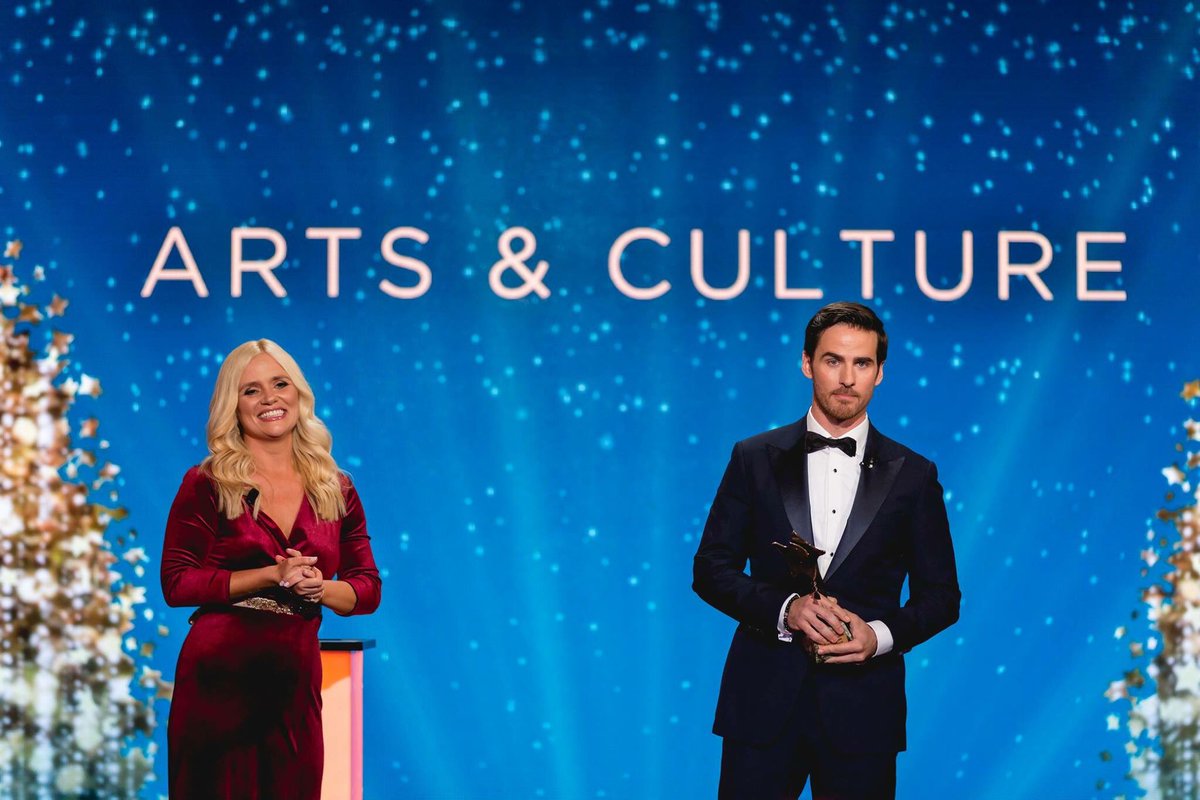 @colinodonoghue1 takes to the stage to present The National Lottery #GoodCausesAwards in the Arts and Culture category.
(via WhiteLight Consulting Facebook)