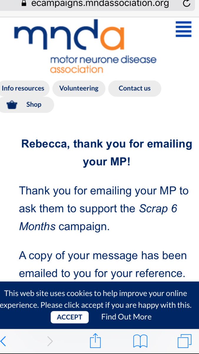 BeccaOT1's tweet photo. Supporting the #scrapsixmonths campaign as much as I can 💕 this could make such a difference to so many people!#mnda https://t.co/1YNy6Gazvb