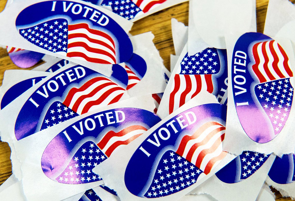 Still plenty of time left to grab the hottest fall accessory 👏🏻🇺🇸 Polls close at 8 PM. Make sure to cast a vote today for our future!