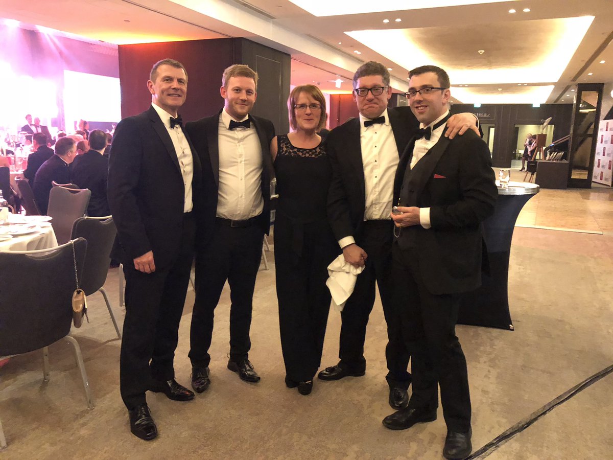 RNP1985's tweet image. The @HillDickinson restructuring team attending the #TRIawards