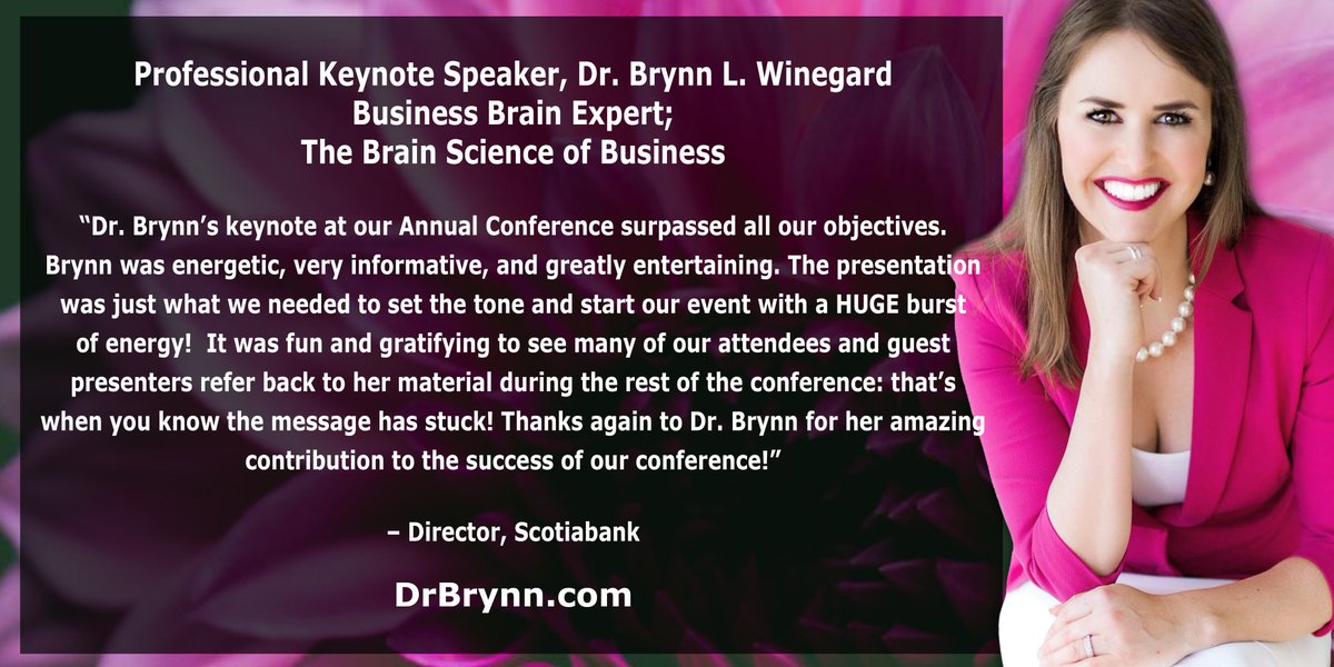 Did you know that almost 80% of your subconscious neural networks are involved in social processing? Huh. No wonder social media can be so addictive!
#testimonialtuesday 
#celebratingcolleagues 
#celebratingclients 
#celebratingcareer
#business
#brainscience
#keynote
#speaker