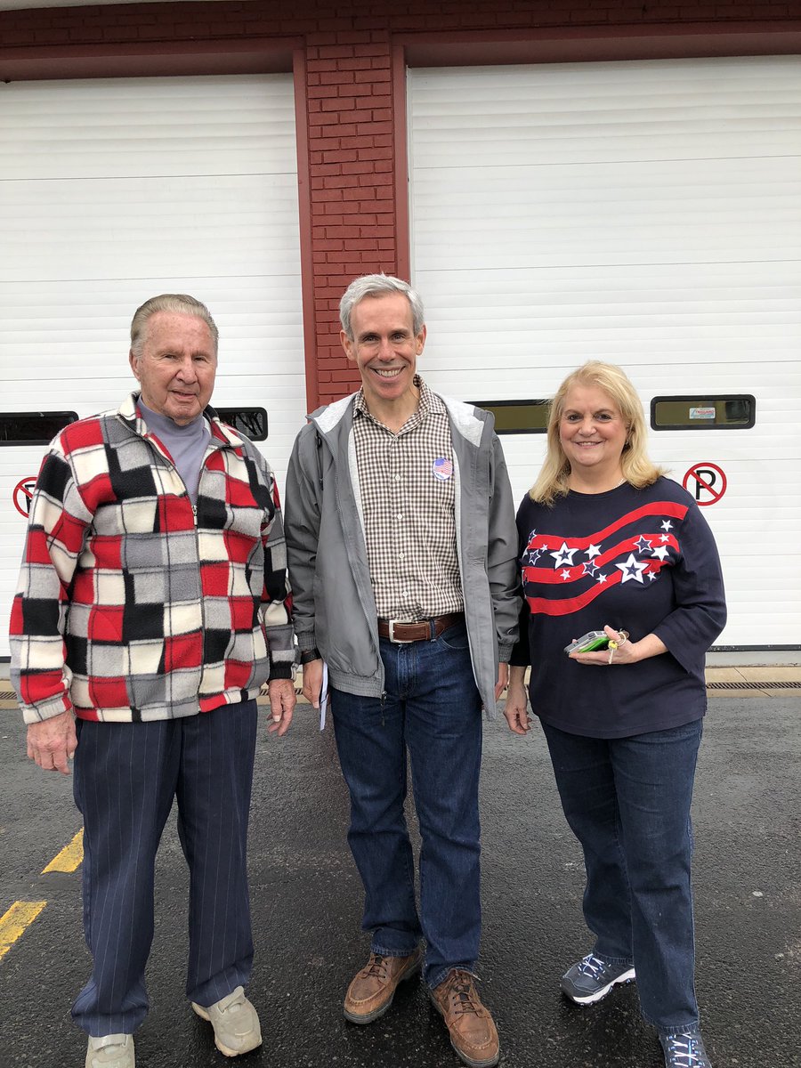 Vote John Chrin For Congress! Stopped at Germania Hose House poll in Duryea. #PA8 #JohnChrinForCongress #LuzerneCountyPA