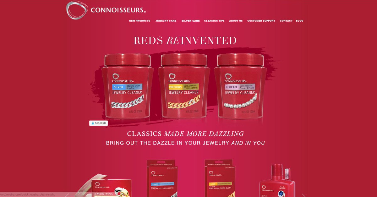 ConnoisseursUSA's tweet photo. Check out our new look: https://t.co/VDaQ8JoUm4
#newlook #connoisseurs #redjar #isyourjewleryclean https://t.co/3CfA2tLCNO