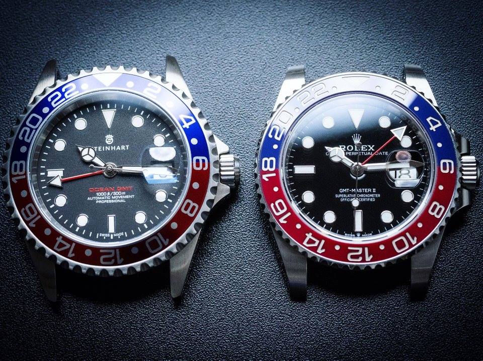 Barrington Watch Winders on "A comparison between the #Steinhart #Rolex. Interesting to for many thinking of buying a Rolex.. / Twitter