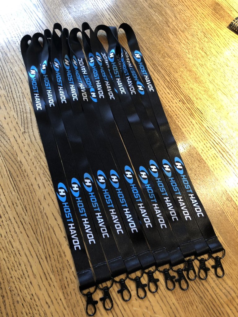 We’re thinking of distributing lanyards to some of our customers. If it’s something you might be interested in, let us know in a reply to this tweet.