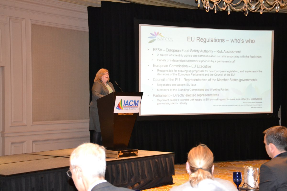 GlobalColorCon's tweet image. Dr. Valerie Rayner discussed the regulatory framework of the European Union. #GlobalColorCon18 Trust us, if you aren't here, you are missing out!