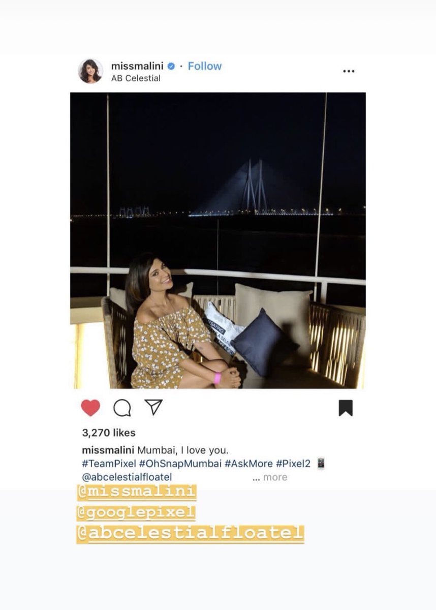 aishwaryabhende's tweet image. Super thrilled @ab_celestial hosted the launch of the @Google PIXEL. Loved having @MissMalini with us 😘 #Sometimelastyear #ABCelestial #ABClientDiaries