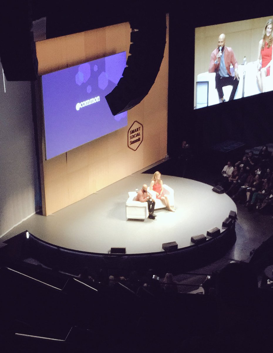 Rich_Strom's tweet photo. It’s refreshing to listen to a genuine, authentic, honest leader in society. Thanks for making us think @common #SmartSocialSummit https://t.co/vkYxYtVuuc