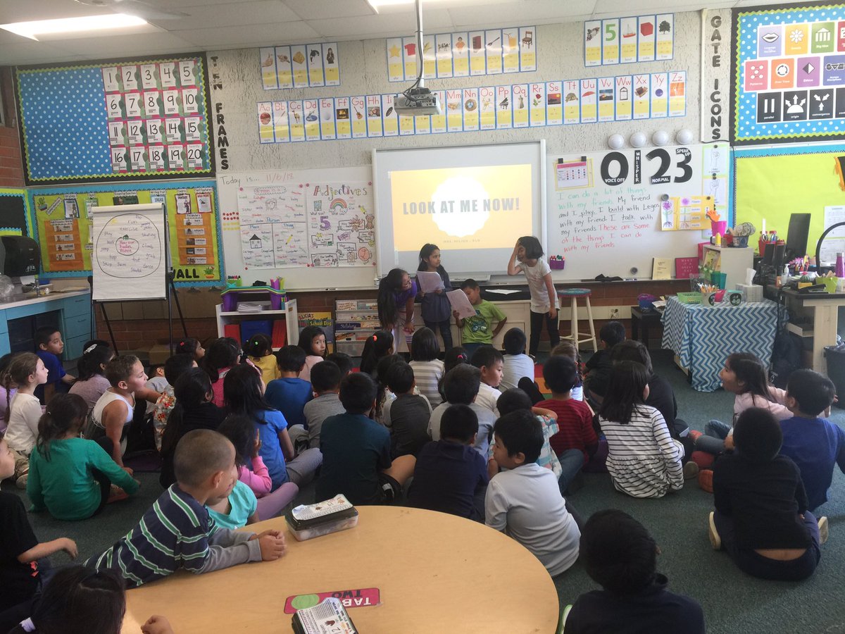 FuninElementary's tweet image. Today our ELD class invited the other 1st graders to watch the Readers Theater we have been working on #firstgrade #ELD #readingscripts #acting #theydidsogood #funny #wsdandersontigers
