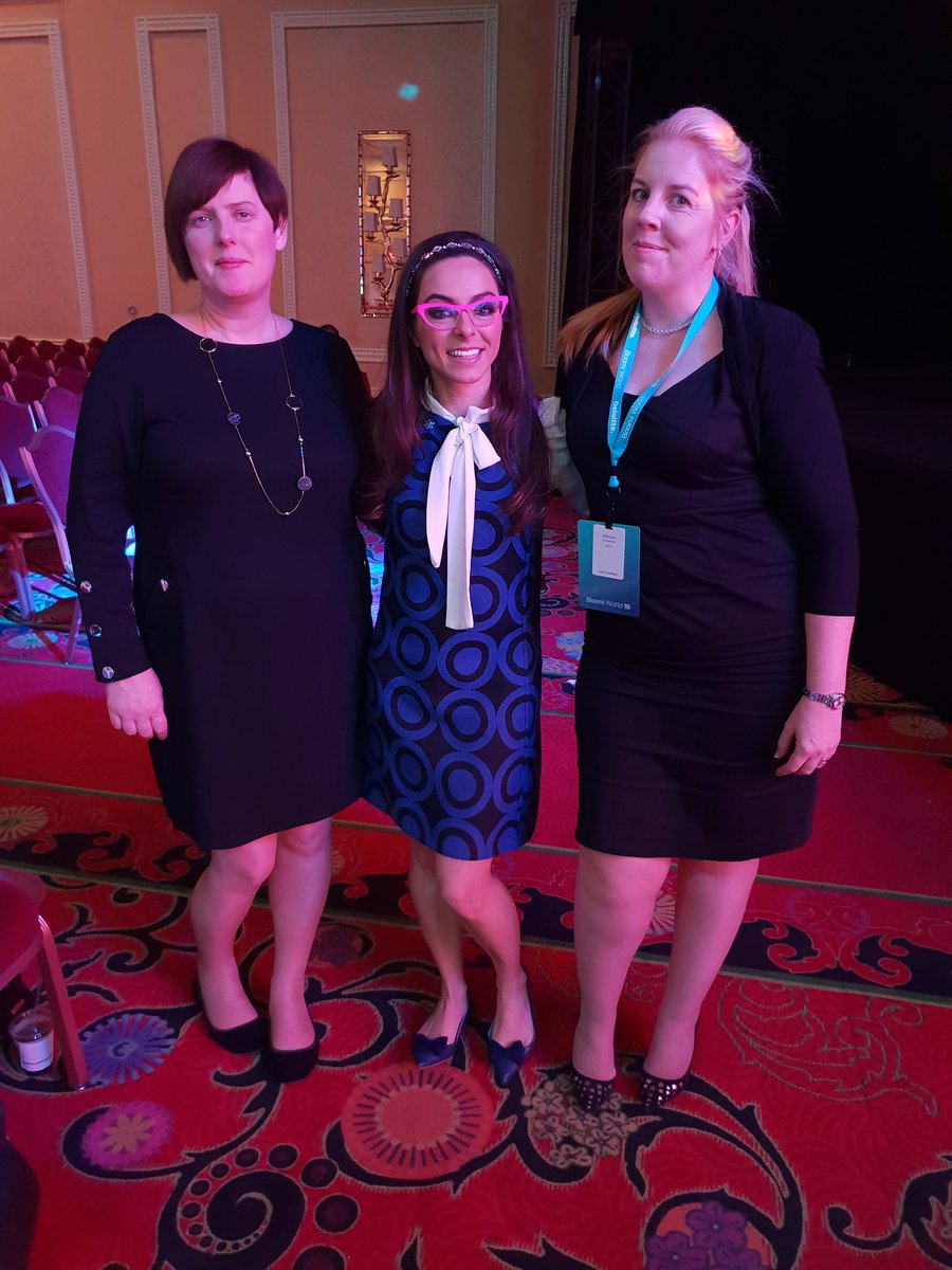 So privileged to meet the very lovely <a href="/KatieLinendoll/">Katie Linendoll</a> at #boomiworld18!!!