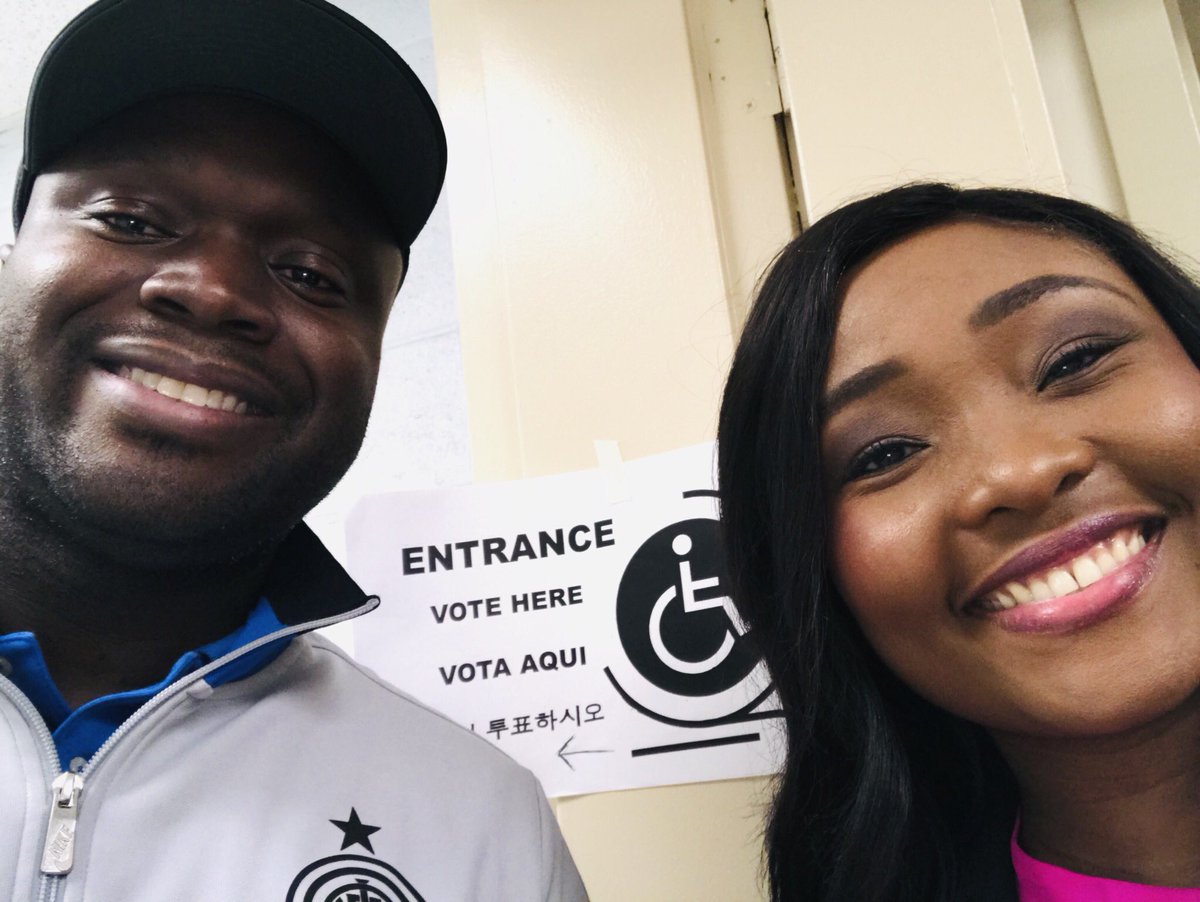 Stickers ran out in NJ, but we voted! #vote #everyvotecounts #Midterm2018 #JustVoted