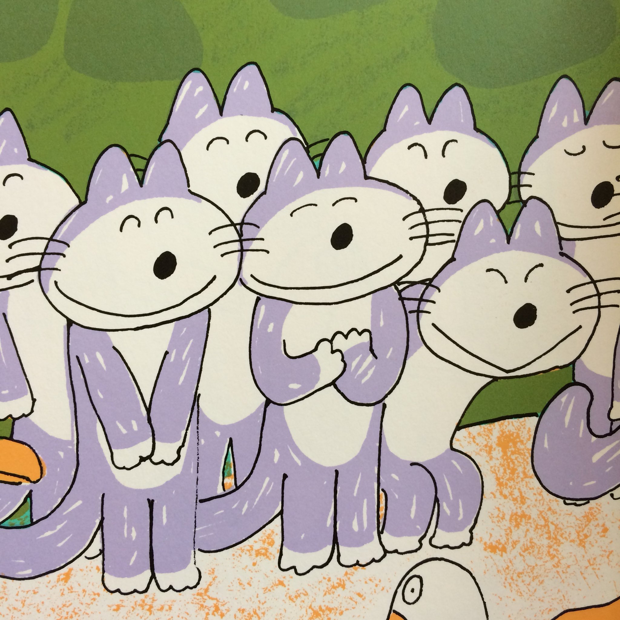 新発見 11ぴきのねこ 隣り合う時はヒゲを共有してる説 話題の画像プラス 新発見 11ぴきのねこ 隣り合う時はヒゲを共有してる説 話題の画像プラス