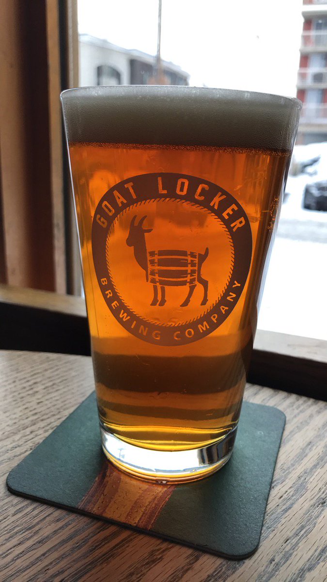 goatlockerbeer's tweet photo. Cold days made better by visiting our friends at @kensingtonpub for a pint of the PSA 🐐🍻 #GetTheGoat #WarmingUp #PaleSessionAle #DrinkLocal #SupportLocal #AbCraftBeer #WinterIsHere https://t.co/bkaGS4qHut