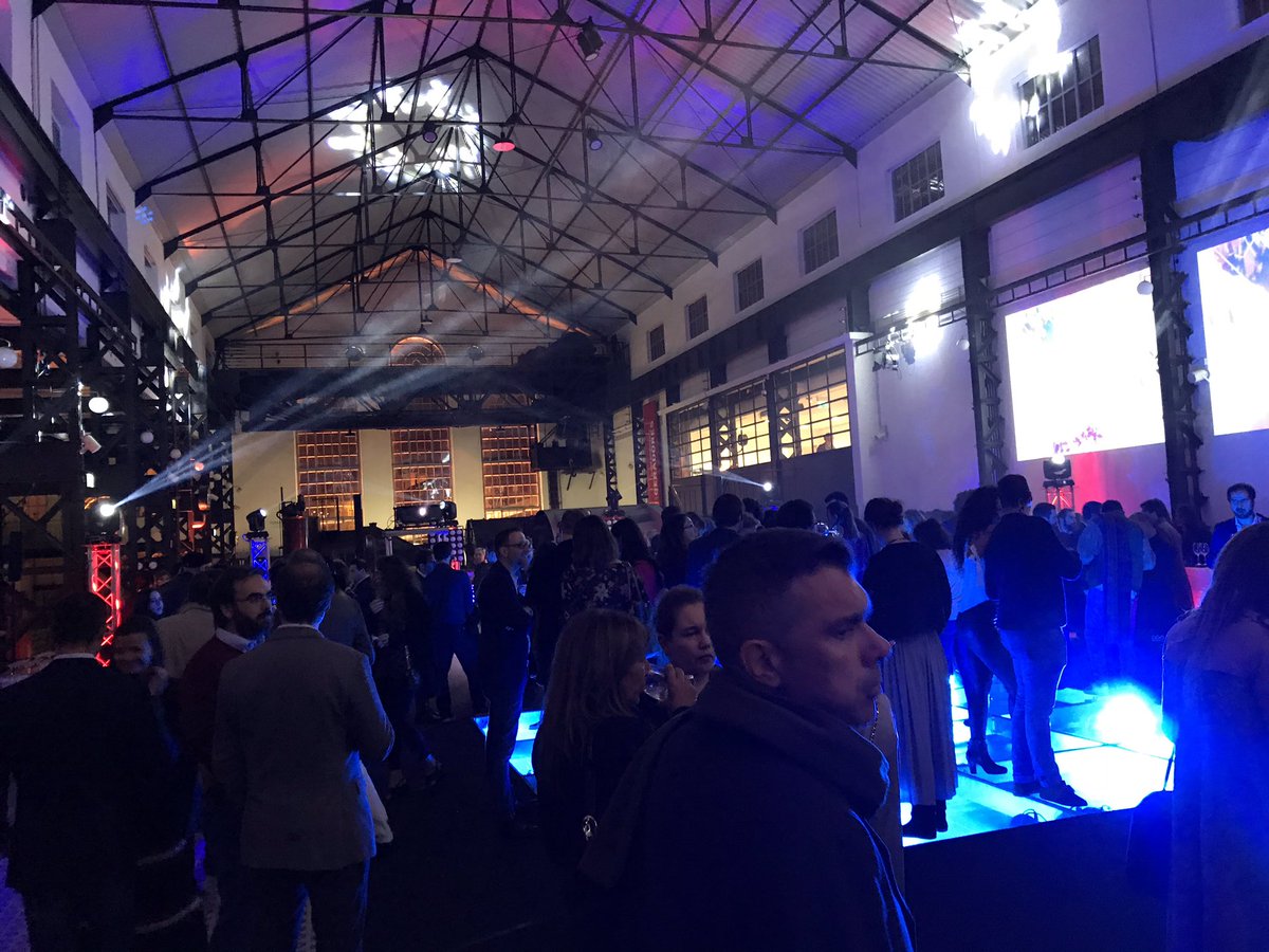 MTOC_tech's tweet photo. What an amazing location to celebrate #UKatWebSummit great party thanks @ClaudiaNunesFCO #websummit18 #MTOC https://t.co/ueZWAu92Ri
