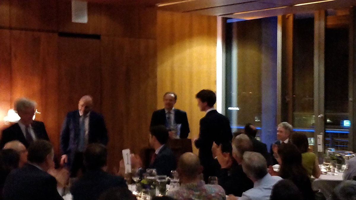 AndreasHoepner's tweet photo. @NVJRobins1 receives #Award for #Climate #Impact by @ClimateKIC & @SusNatIrl, given by #PatCox & @SNolanIre. Very Much #Deserved! @riyongkim @FC4SNetwork @Fireynolds @cojotheo @MBaumgarts @txarlinestx @actmatthews @SasjaBeslik @CampanaleMark @SmurfitSchool @SNolanIre @seankidney https://t.co/wqBsfPfBxp