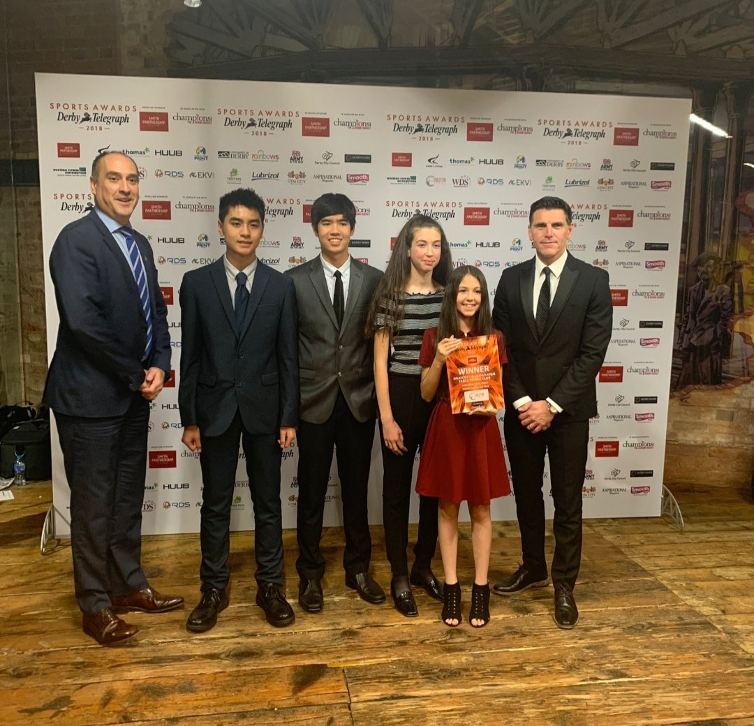 Well-done to the junior squad for winning junior team of the year! Amazing! #DTSA2018