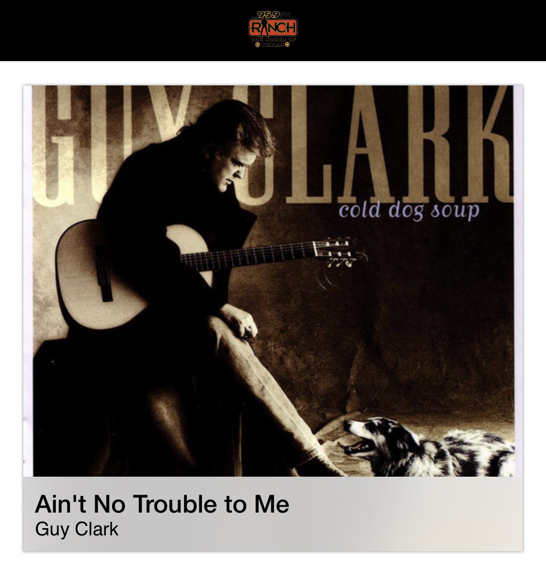 Happy birthday to the late great Guy Clark 