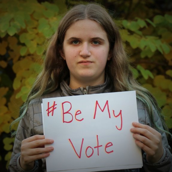 bemyvote's tweet photo. My name is Ellie. I'm 13 years old and I care about education and gender equality.

#VoteTODAY #VoteNow #BeMyVote   

HOW 2 vote--> https://t.co/AQ4onHpj9F  
WHO 2 vote for --> https://t.co/xJZAYapNNX

If you're told you can't vote, ask for a provisional ballot WITH RECEIPT. https://t.co/0Mh3QCQkcG
